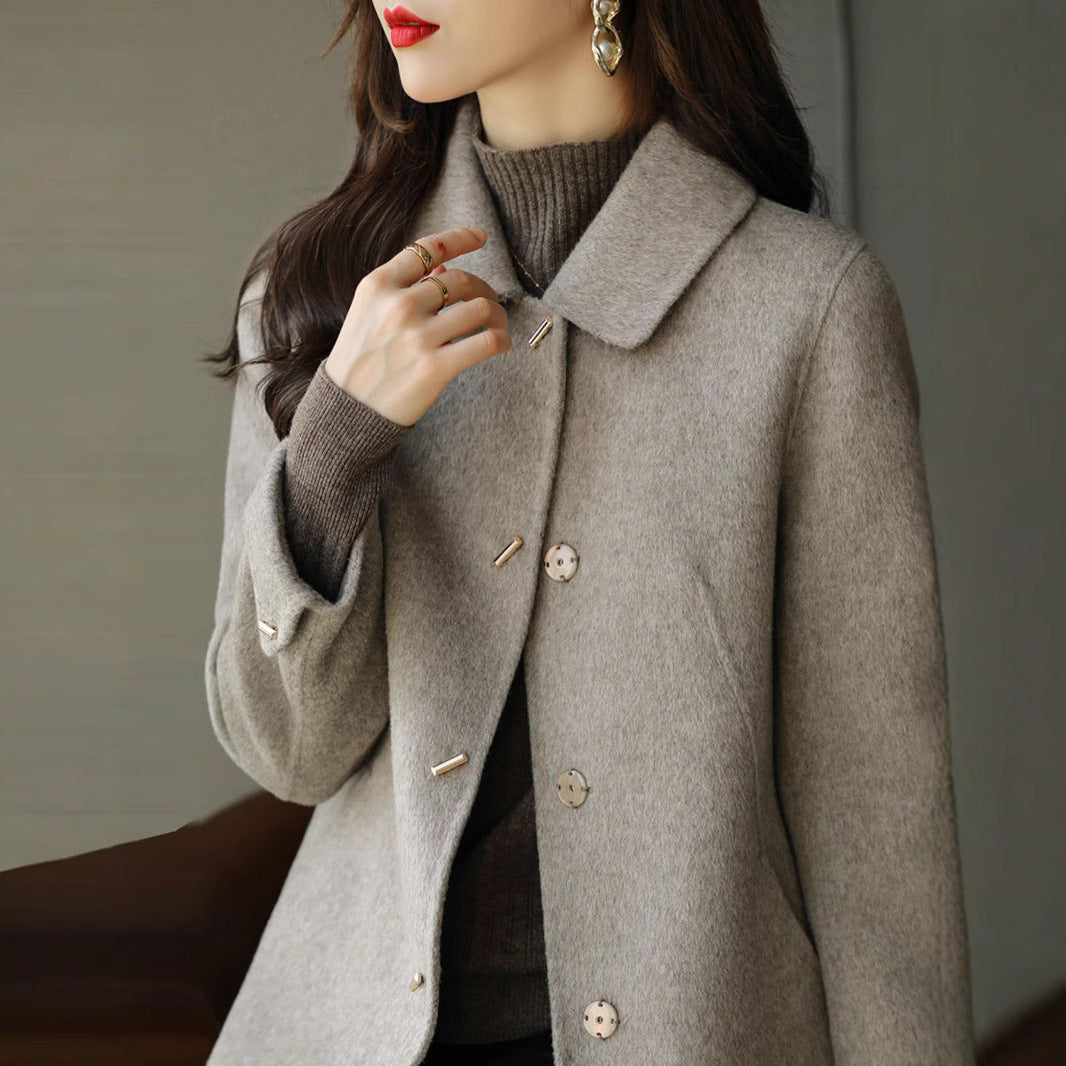 Casual Classic Wool Coat for Women
