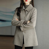Casual Classic Wool Coat for Women