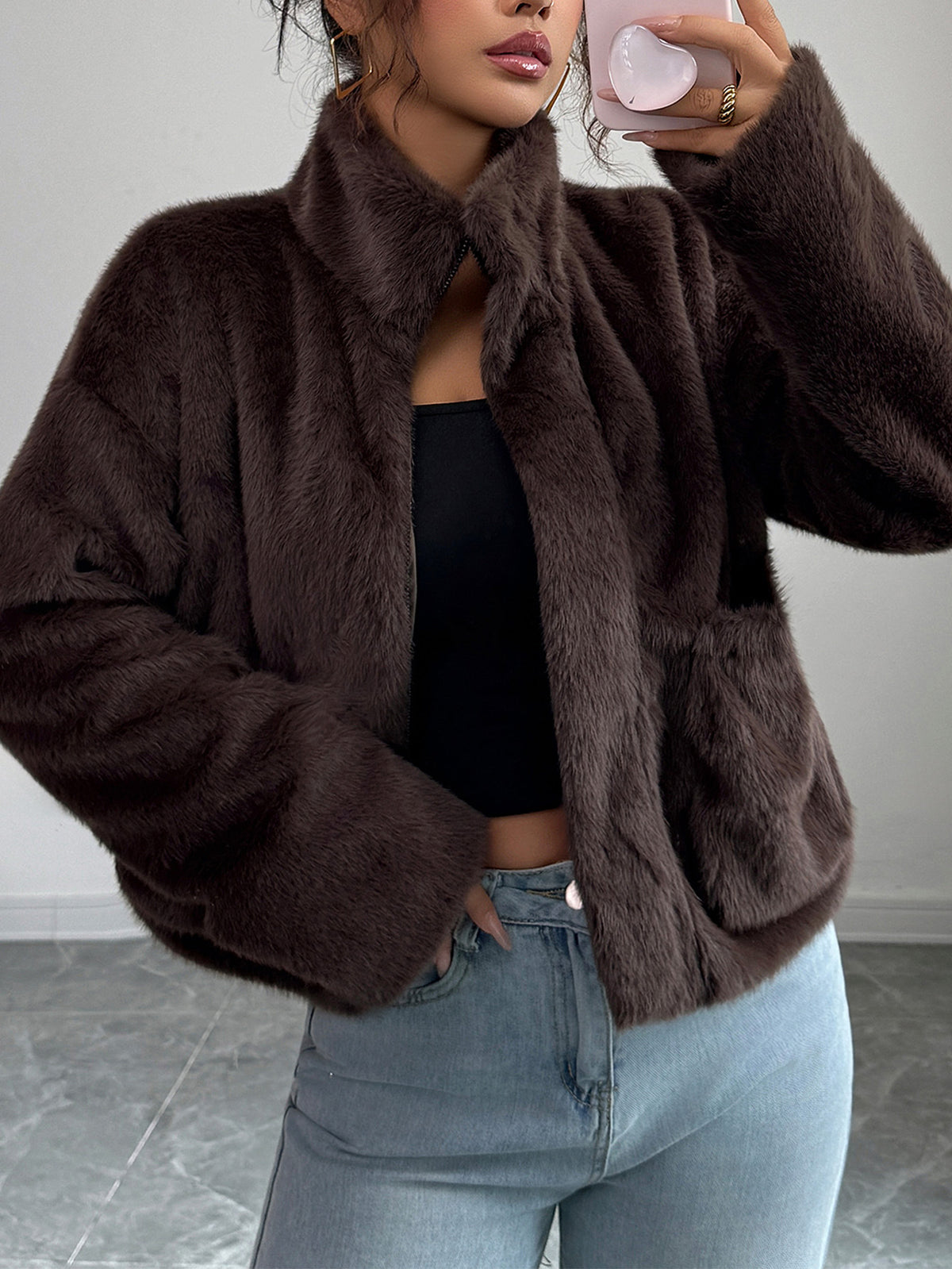 Elegant and stylish sweater coat for women